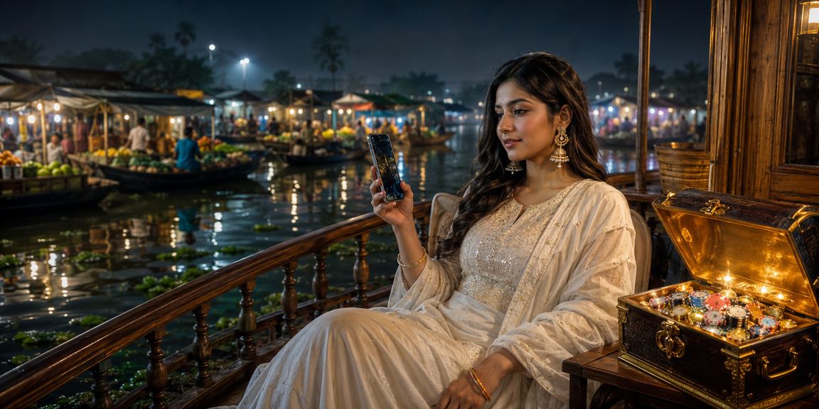 বরিশালে বাংলাদেশি মডেলের সাথে পোকার গেমের উত্তেজনাপূর্ণ দৃশ্য